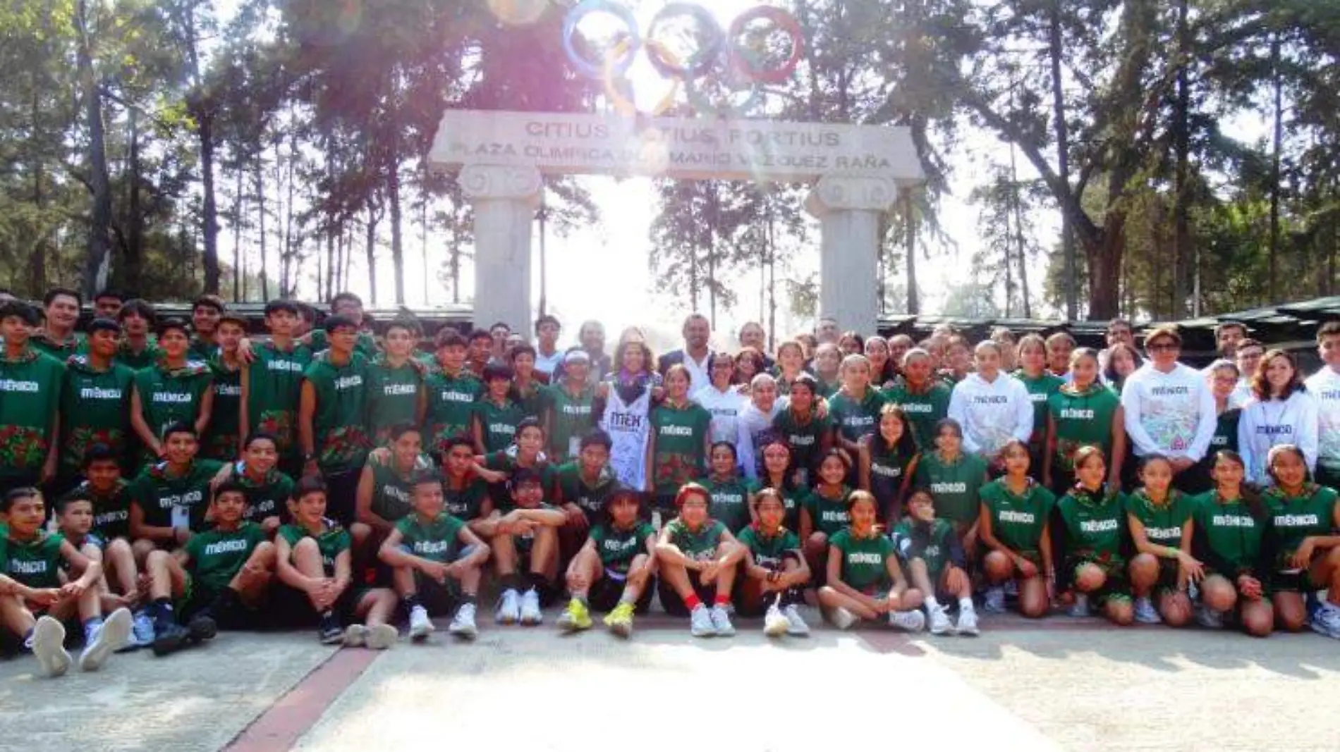 Los selectivos mexicanos y sus entrenadores en el COM LNCA